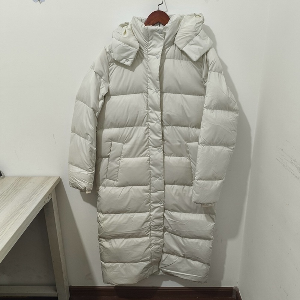 Lululemon Long Hooded Down Jacket - Picture 1 of 10